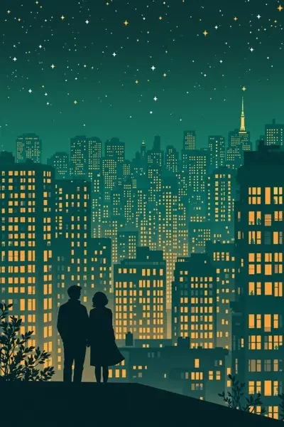 城市灯火 海报